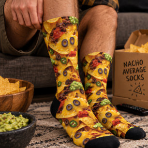 Leuke Nacho Kaas Mexicaans Eten Liefhebber Sokken