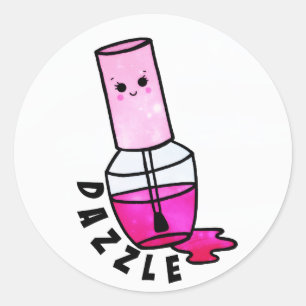 Leuke nagellak Sticker