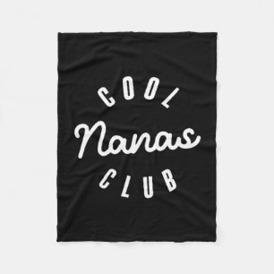 Leuke nanas club nana grappige moederdag fleece deken