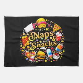 leuke Naps & Snacks Keukenhanddoeken  