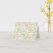 Leuke natuurlijk doorbladert de kaart van de (Gele Bloem)
