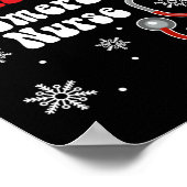 Leuke Naughty Emergency Nurse List Kerstman Poster (Hoek)