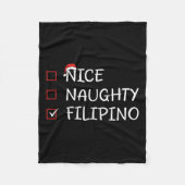 Leuke Naughty Filippijnse erfgoed kerst Filippijn Fleece Deken (Voorkant)