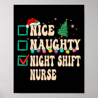 Leuke Naughty Night Shift Nurse Poster