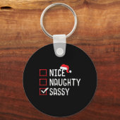 Leuke Naughty Sy kerstlijst Sleutelhanger (Voorkant)