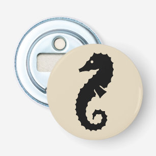 leuke nautische SEAHORSE-thema   Button Flesopener