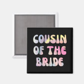 Leuke neef van de bruid magneet (Voorkant / Achterkant)