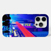 Leuke Neon Stadslandschap Pop Art iPhone 15 Pro Ho Case-Mate iPhone Case (Achterkant (horizontaal))