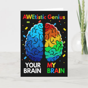 Leuke Neurodiversiteit Autisme Bewustzijn Awetisti Kaart