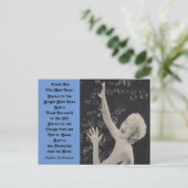 Leuke New Year's Toast Party Girl champagne bubbel Feestdagenkaart (Staand voorkant)