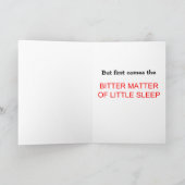 leuke Nieuw baby felicitaties Kaart (Binnen)