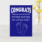 leuke Nieuw baby felicitaties Kaart (Gele Bloem)