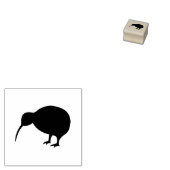 Leuke Nieuw-Zeelandse Kiwi Rubber Stamp Rubberstempel (Gestempeld)
