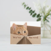 Leuke nieuwe adresherinnering, nieuw thuis Briefka Aankondigingskaart (Staand voorkant)