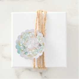 Leuke nieuwe baby meisje cadeau Label