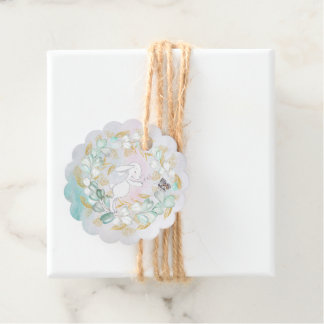 Leuke nieuwe baby meisje cadeau Label