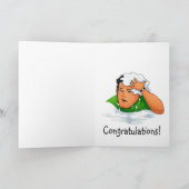 Leuke nieuwe functieverhoging gefeliciteerd kaart (Binnen)