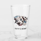 Leuke Nieuwigheid Cartoon Dalmatiër Glas Korte Naa (Voorkant)