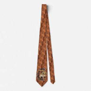 Leuke nieuwigheid Curious Squirrel Animal Stropdas