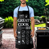 Leuke nieuwigheid Humor Beste Cook BBQ Keuken Teks Schort