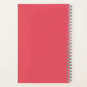 Leuke nieuwjaarsresoluties Pastel Kleur Modern Typ Notitieboek (Achterkant)