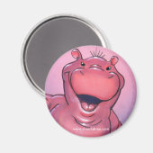 Leuke nijlpaard magneet (Voorkant / Achterkant)