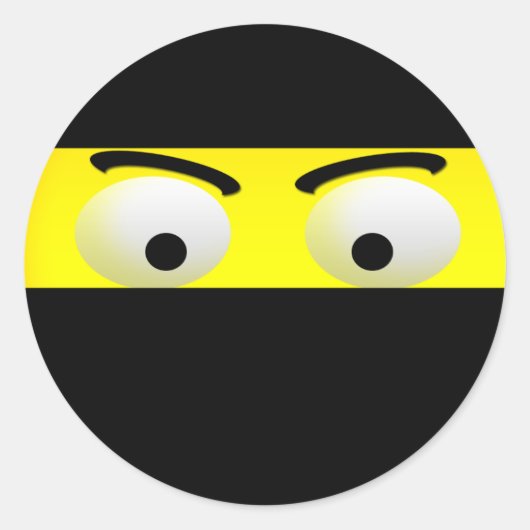 Leuke Ninja Emoji Stickers (Voorkant)