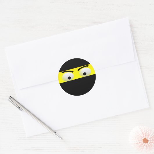 Leuke Ninja Emoji Stickers (Envelop)