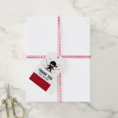 Leuke Ninja Warrior Kids Verjaardagsfeest Favor Cadeaulabel (Met Touw)