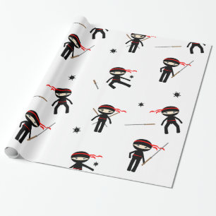 Leuke Ninjas Cadeaupapier