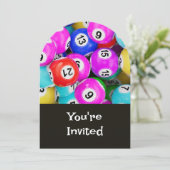 Leuke offerte Bingo Thema Verjaardag Elke Leeftijd Kaart (Staand voorkant)