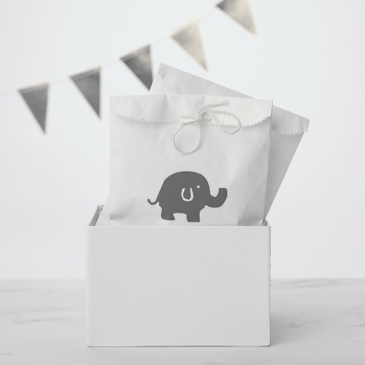 Leuke Olifant Baby shower Favor Bags Bedankzakje