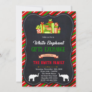 Leuke Olifant baby shower Uitnodiging