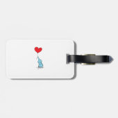 Leuke Olifant Doodle cartoon Design Bagagelabel (Achterkant horizontaal)