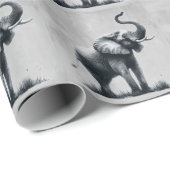 Leuke Olifant Quote Animal Art Cadeaupapier (Rol Hoek)