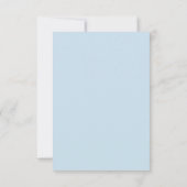 Leuke Olifant Twin Boys Baby shower Bedankkaart (Achterkant)