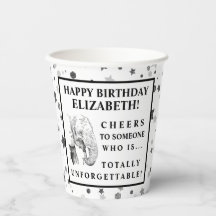 Leuke Olifant Verjaardagsfeestje Papier Cup