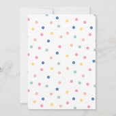 Leuke olifanten Geslacht onthullen baby shower Kaart (Achterkant)