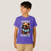Leuke oma Grandcub T-shirt (Voorkant volledig)