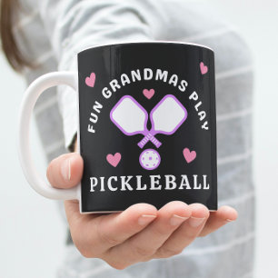 Leuke oma spelen Pickleball Koffiemok