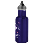 Leuke oma's spelen Pickleball Quote Waterfles (Rechts)