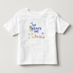 Leuke onderwater wereld eerste verjaardag kinder shirts