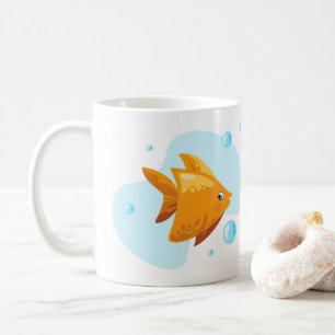Leuke onderwaterwereld. Het leven in de oceaan. Vi Koffiemok