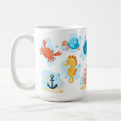 Leuke onderwaterwereld. Leven op zee Koffiemok (Links)
