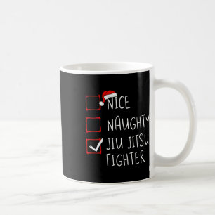 Leuke Ondeugende Jiu Jitsu Fighter List Christmas Koffiemok
