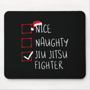 Leuke Ondeugende Jiu Jitsu Fighter List Christmas  Muismat