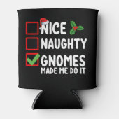 Leuke ondeugende kabouters lieten me het doen Kers Blikjeskoeler (Voorkant)