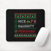 Leuke Ondeugende Peruaanse Kerstmis Checklist Peru Muismat (Met muis)