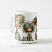 LEUKE ONGESTRUCTUREERDE IERSE MEISJES KOFFIEMOK (Voorkant links)