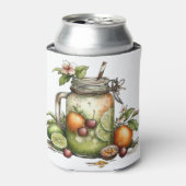LEUKE ONGESTRUCTUREERDE ZOMER TROPISCHE DRANK BLIKJESKOELER (Blikje Voorkant)